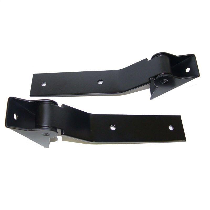 Rugged Ridge 87-95 Jeep Wrangler YJ Black Tailgate Hinge Set-Tailgate Accessories-Rugged Ridge-RUG11218.01-SMINKpower Performance Parts