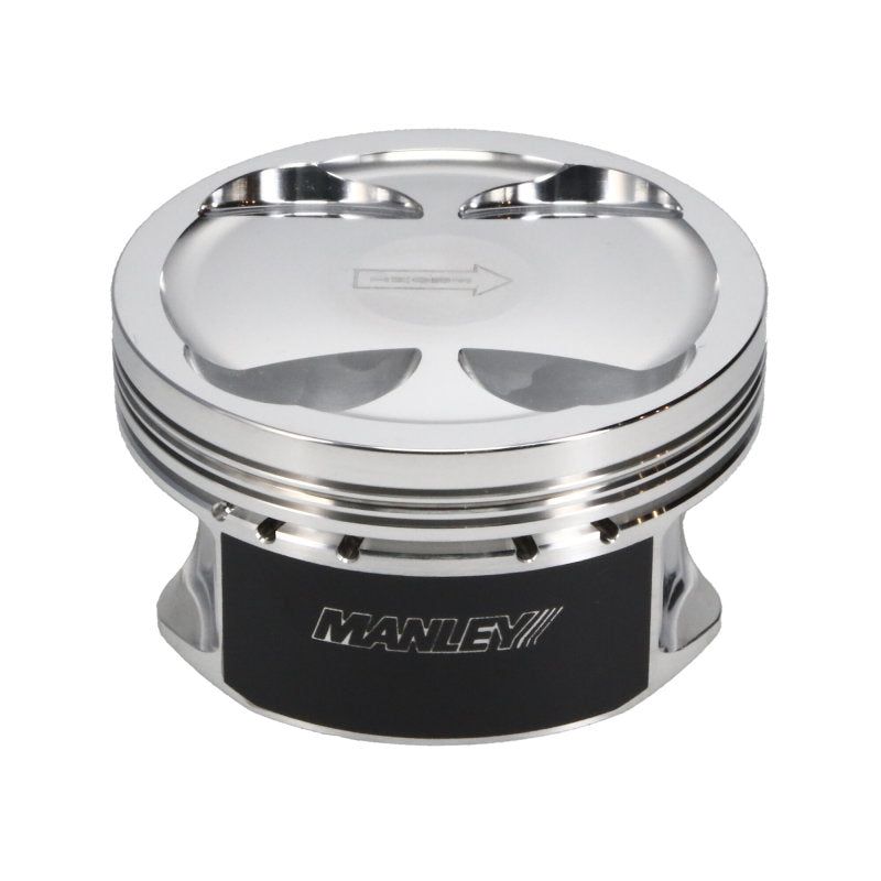 Manley 04+ Subaru WRX STi (EJ257) STD Stroke 99.5mm STD Bore 9.8:1 Dish Piston Set with Rings-tuningsupply.com