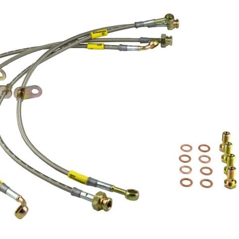 Goodridge 12-15 Chevrolet Camaro (ZL1 Only) Stainless Steel Brake Line Kit-tuningsupply.com