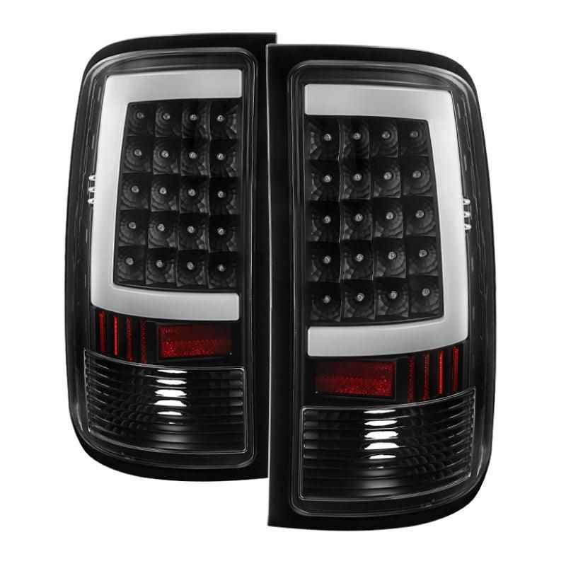 Xtune GMC Sierra 07-13 LED Tail Lights Black ALT-ON-GS07-G2-LED-BK - SMINKpower Performance Parts SPY5081551 SPYDER