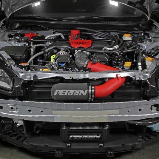 Perrin 22-23 Subaru BRZ/GR86 Cold Air Intake - Red-tuningsupply.com