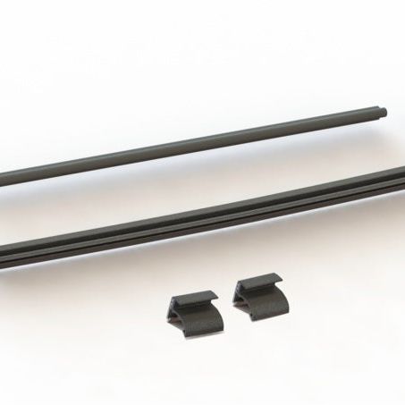 Rampage 2007-2018 Jeep Wrangler(JK) Tailgate Tonneau Bar Kit - Black-Soft Tops-Rampage-RAM87135-SMINKpower Performance Parts