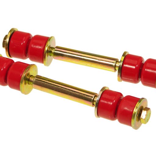 Prothane Universal End Link Set - 4 1/4in Mounting Length - Red-tuningsupply.com