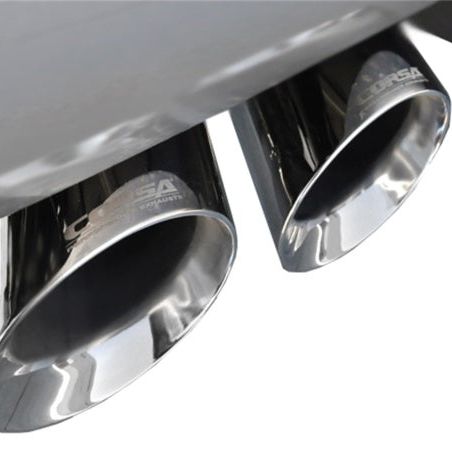 Corsa 2009-2013 Chevrolet Suburban 1500 5.3L V8 Polished Sport Cat-Back Exhaust-tuningsupply.com