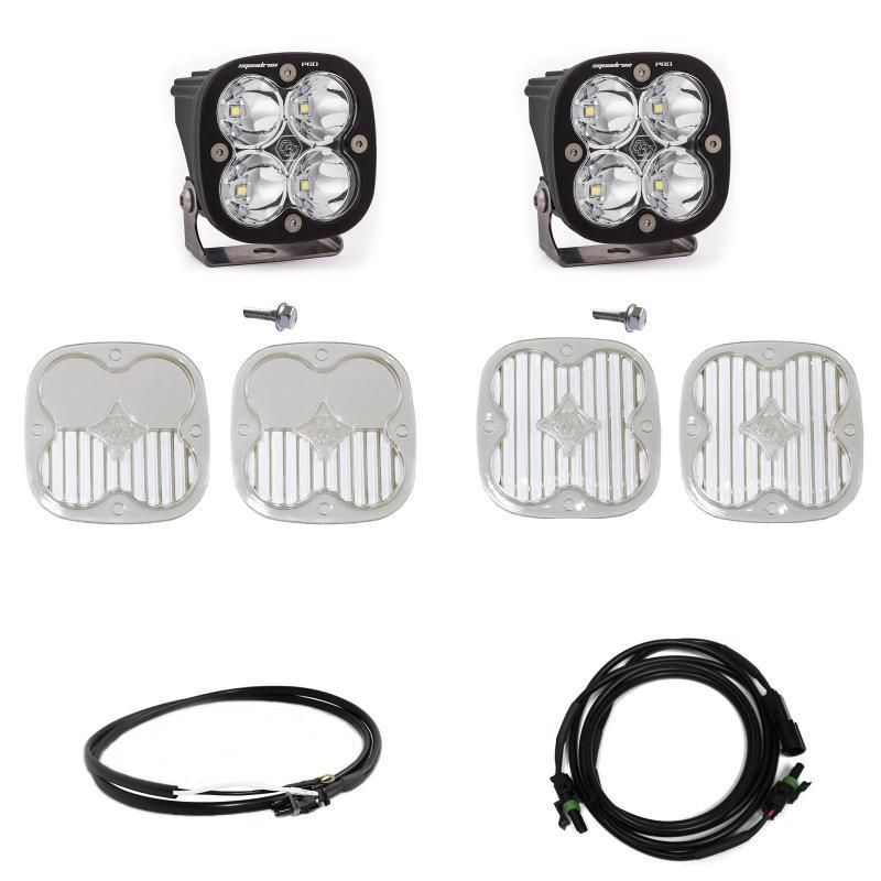 Baja Designs 2021+ Ford Bronco A Piller Light Kit Squadron Pro Spot w/Upfitter-tuningsupply.com