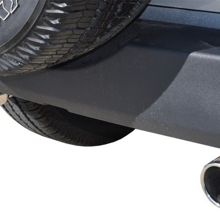 Corsa 2007-2011 Jeep Wrangler 3.8L/12-14 Wrangler 3.6L Polished Sport Axle-Back Exhaust-tuningsupply.com