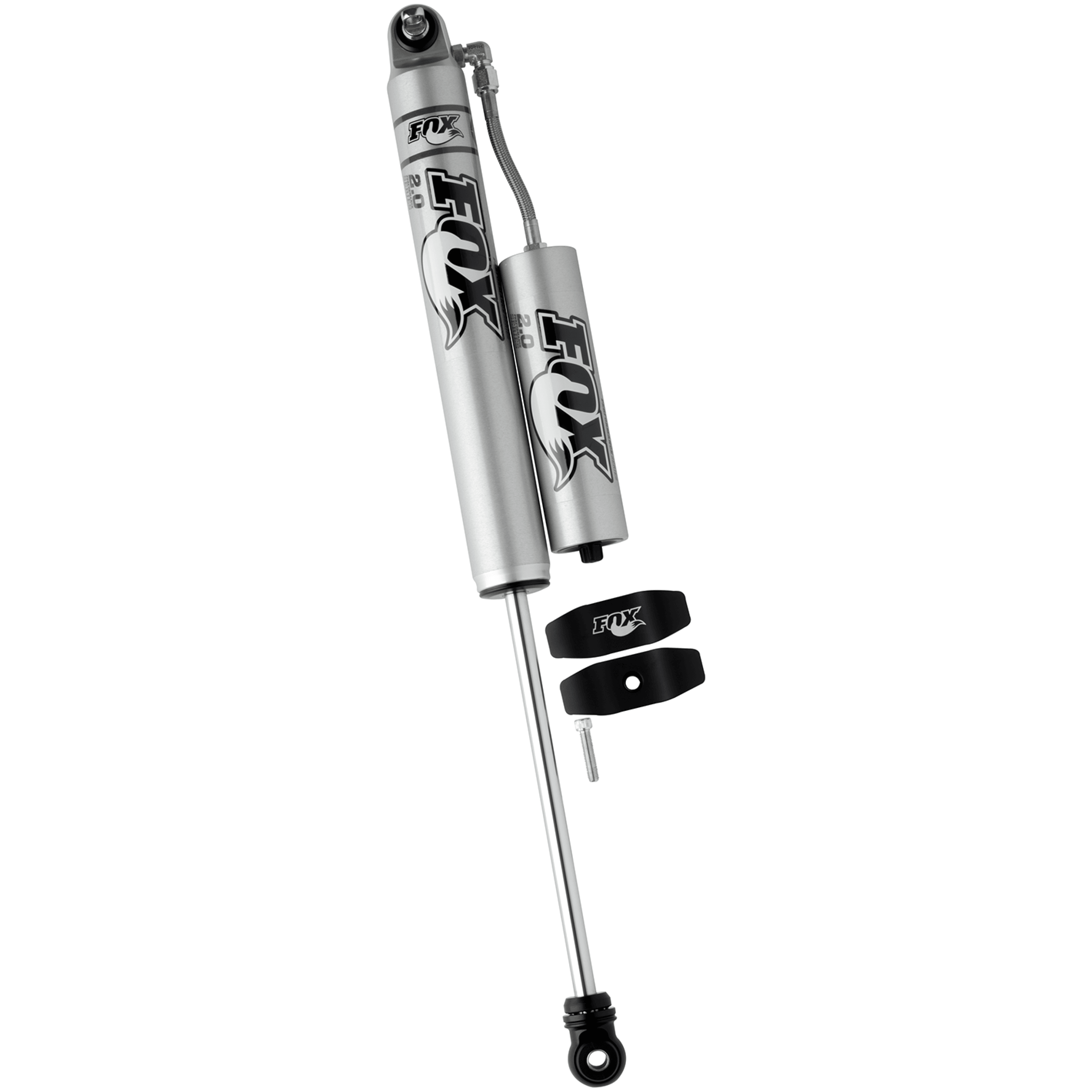 Fox 07+ Jeep JK 2.0 Performance Series 11.6in. Smooth Body Remote Reservoir Rear Shock / 4-6in. Lift-tuningsupply.com