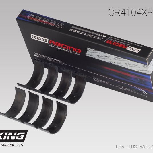 King Audi/VW 83-03 1.6L/1.8L/2.0L Performance Coated Rod Bearing Set-tuningsupply.com