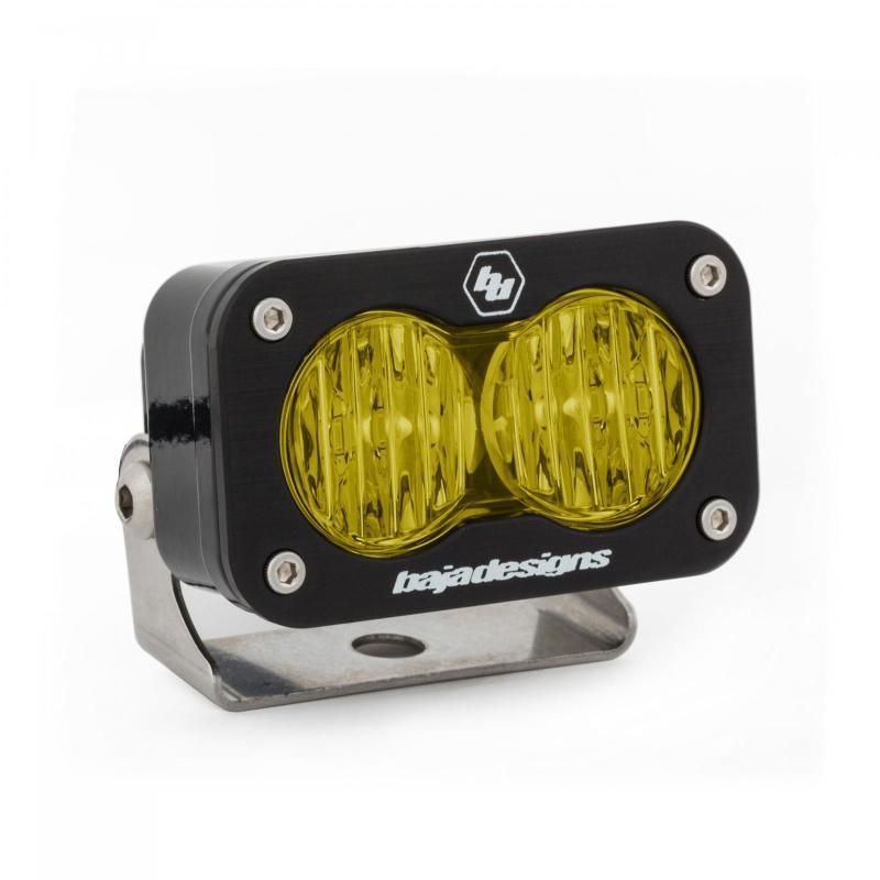 Baja Designs S2 Pro Wide Cornering Pattern LED Light - Amber-tuningsupply.com