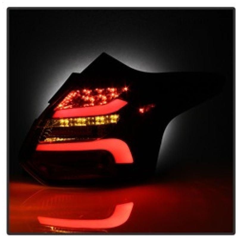 Spyder 12-14 Ford Focus 5DR LED Tail Lights - Black (ALT-YD-FF12-LED-BK) - SMINKpower Performance Parts SPY5085139 SPYDER