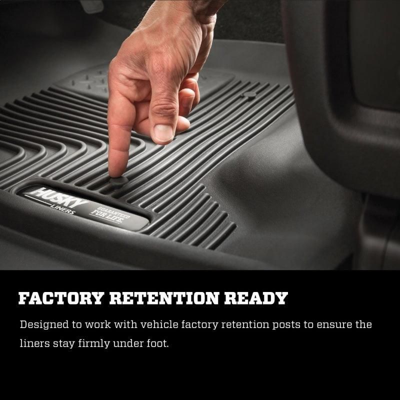 Husky Liners 11-17 Ford Expedition X-Act Contour Front Black Floor Liners-tuningsupply.com