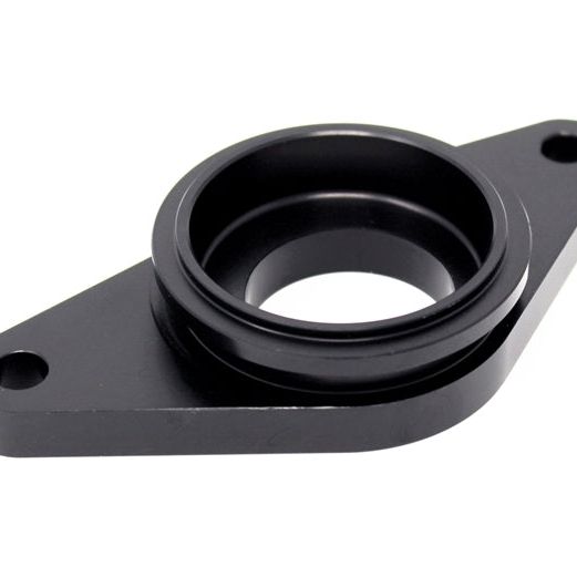 Torque Solution Tial Black Blow Off Valve Adapter: 02-07 Subaru WRX / 04-18 STI-Blow Off Valve Accessories-Torque Solution-TQSTS-SU-TIAL-BK-SMINKpower Performance Parts