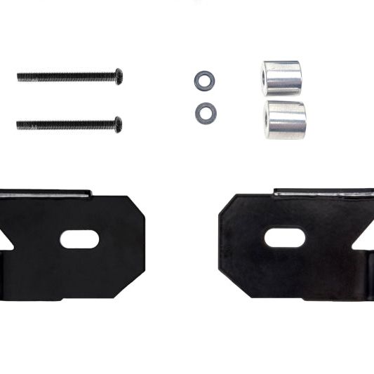 KC HiLiTES 18-19 Jeep Wrangler JL A-Pillar Light Mount Bracket Set (Pair) - Black-tuningsupply.com