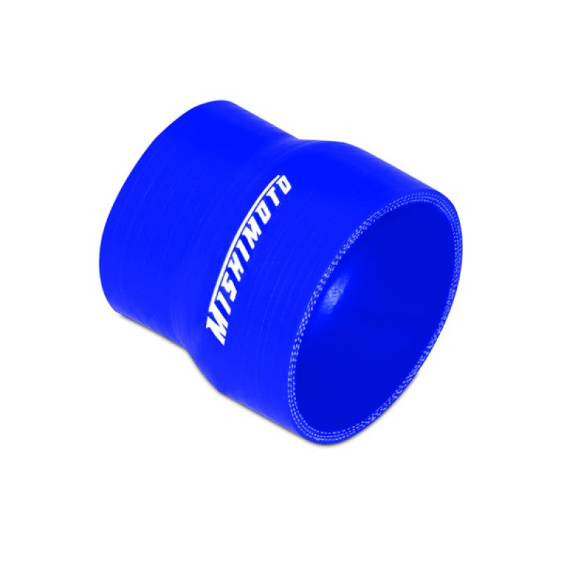 Mishimoto 2.5 to 3.0 Inch Blue Transition Coupler-tuningsupply.com