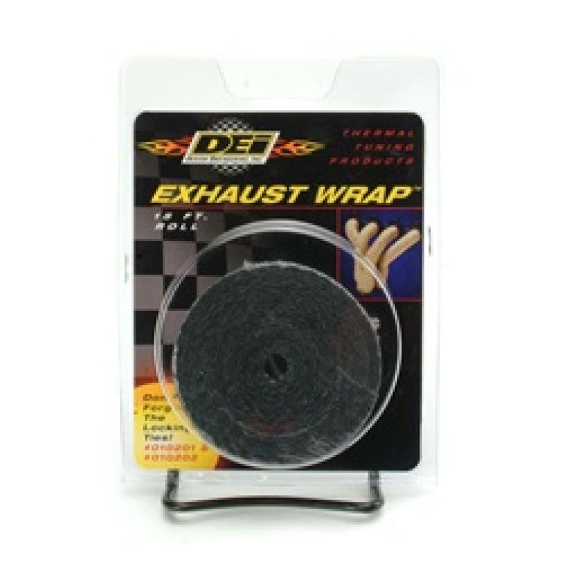 DEI Exhaust Wrap 1in x 15ft - Black-tuningsupply.com