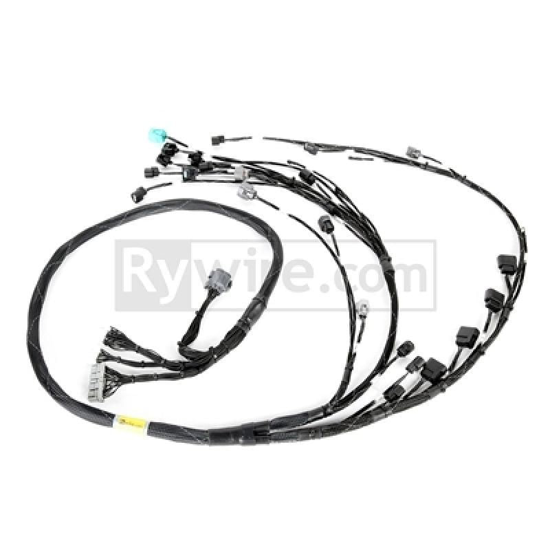 Rywire Honda K-Series Tucked Budget Engine Harness w/OBD2 02-04 RSX K20 Sensor/Headlights VSS - SMINKpower Performance Parts RYWRY-K2-BASE-FRONTVSS Rywire