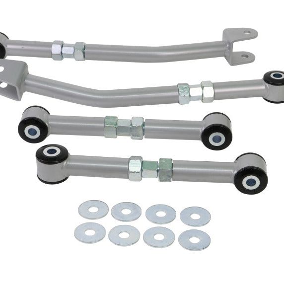 Whiteline 98-08 Subaru Legacy Liberty Rear Lower Control arm-adjust toe/camber-Control Arms-Whiteline-WHLKTA124-SMINKpower Performance Parts