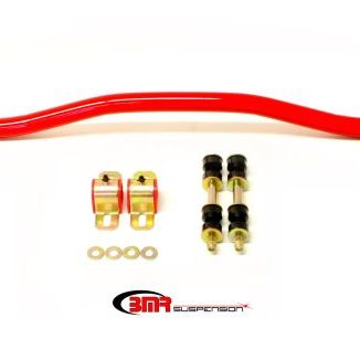 BMR 67-69 1st Gen F-Body Front Hollow 1.25in Sway Bar Kit w/ Bushings - Red-tuningsupply.com