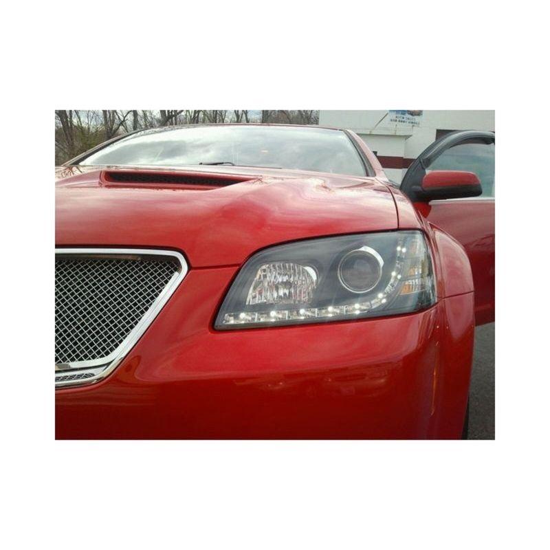 Spyder Pontiac G8 08-09 Projector Headlights DRL Black High H1 Low H7 PRO-YD-PG808-DRL-BK - SMINKpower Performance Parts SPY5011626 SPYDER