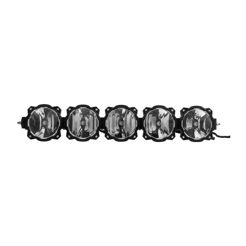 KC HiLiTES Universal 32in. Pro6 Gravity LED 5-Light 100w Combo Beam Light Bar (No Mount)-tuningsupply.com