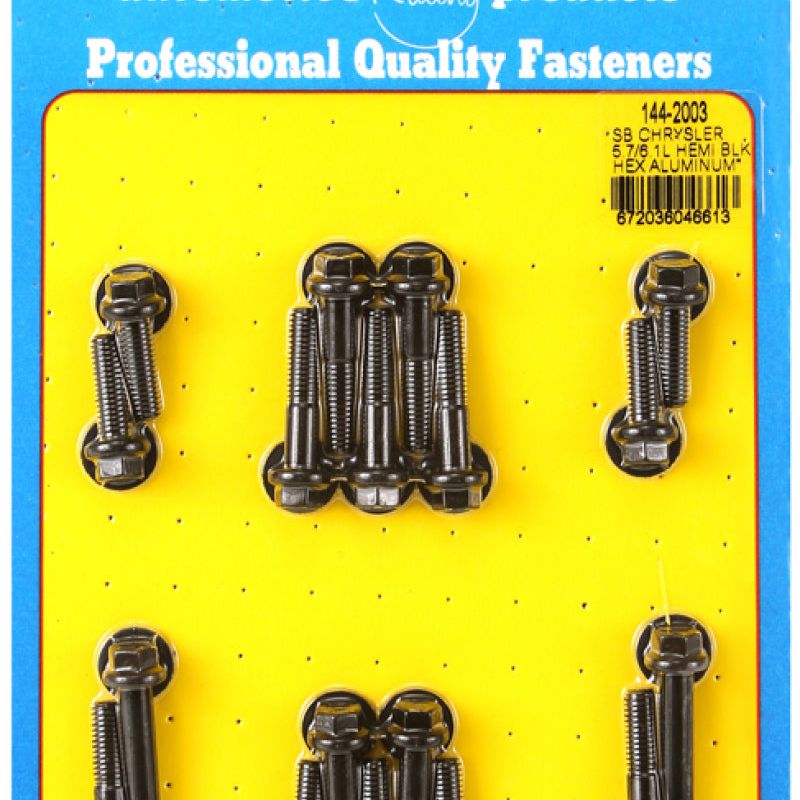 ARP Small Block Chrysler 5.7/6.1L Hemi Hex Aluminum Intake Manifold Bolt Kit-tuningsupply.com