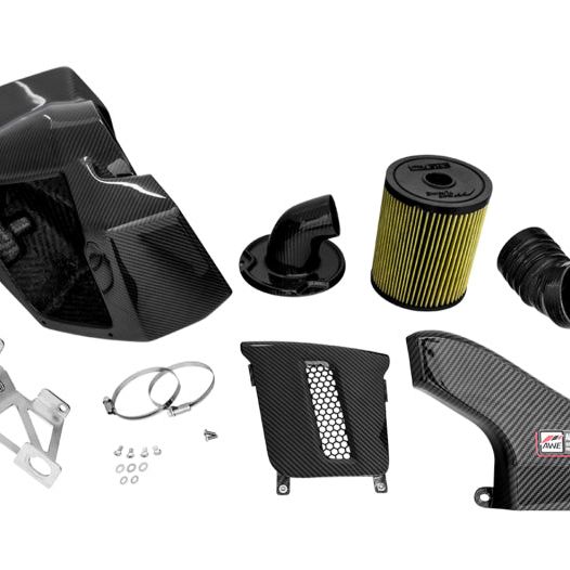 AWE Tuning Audi B9 SQ5 3.0T AirGate Carbon Fiber Intake w/ Lid-tuningsupply.com