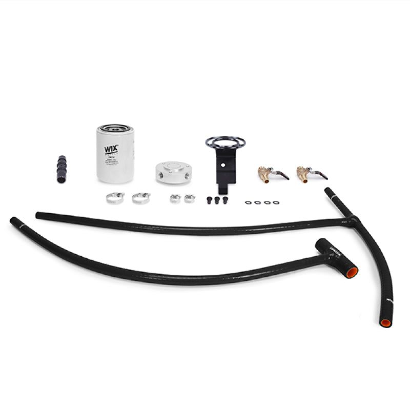 Mishimoto 03-07 Ford 6.0L Powerstroke Coolant Filtration Kit - Black-Coolant Filters-Mishimoto-MISMMCFK-F2D-03BK-SMINKpower Performance Parts