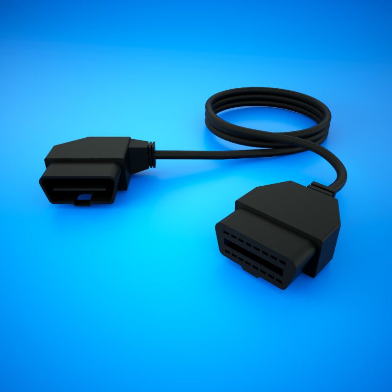 HPT OBDII Cable Extension - Right Angle - 5ft-tuningsupply.com