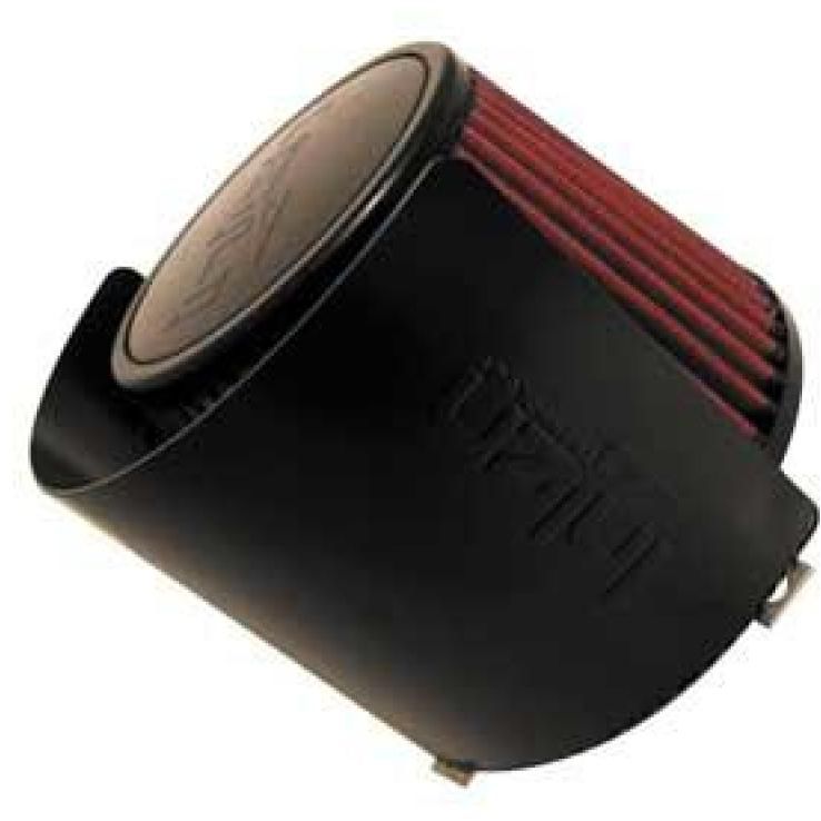 Injen Aluminum Air Filter Heat Shield Universal Fits 2.50 2.75 3.00 Black-tuningsupply.com