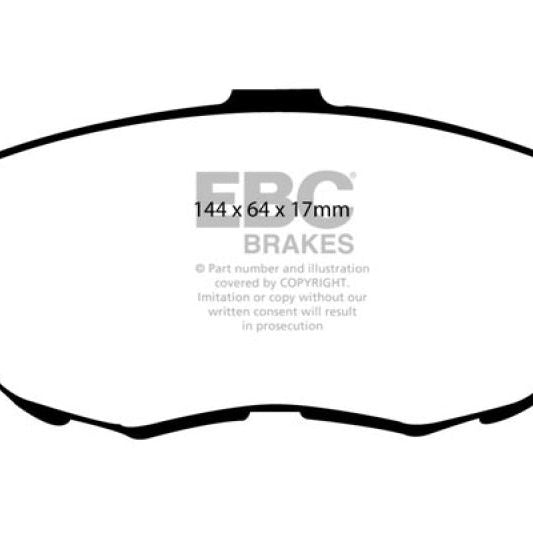 EBC 93-97 Lexus GS300 3.0 Greenstuff Front Brake Pads-tuningsupply.com