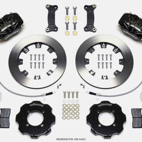 Wilwood Forged Dynalite Front Hat Kit 12.19in 2016-Up Mazda MX5 Miata w/ Lines - SMINKpower Performance Parts WIL140-14233 Wilwood