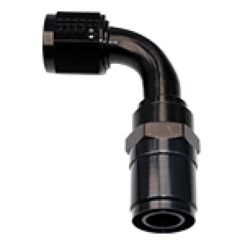 Fragola -10AN Race-Rite Crimp-On Hose End 90 Degree-tuningsupply.com