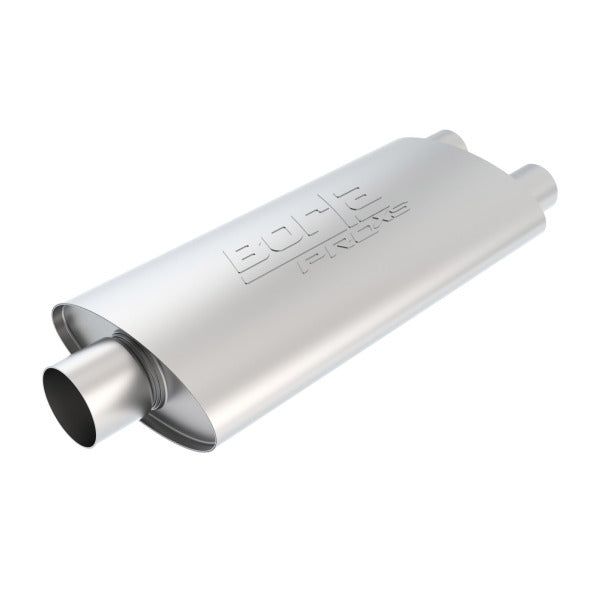 Borla 3in Inlet/Dual 2.25in Outlet Center/Dual Oval ProXS Muffler-tuningsupply.com