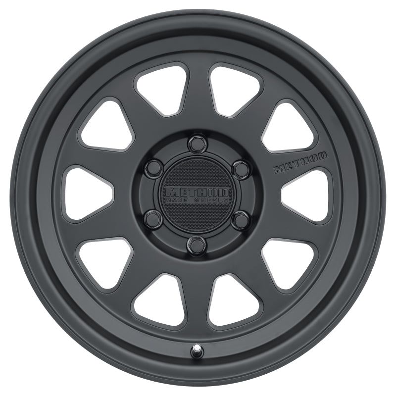 Method MR316 17x8.5 0mm Offset 6x5.5 106.25mm CB Matte Black Wheel-tuningsupply.com