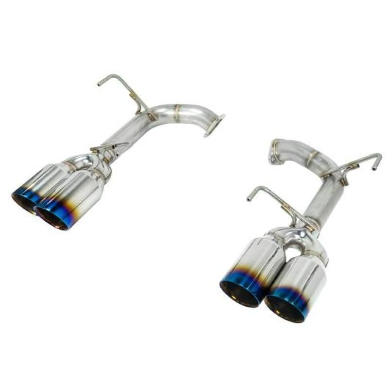 Remark Subaru WRX STi VA Axle Back Exhaust w/ Titanium Stainless Double Wall Tip - 4 Inch Version - SMINKpower Performance Parts REMRO-TTVA-D4 Remark