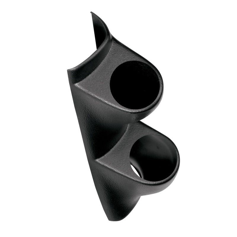 Autometer 79-93 Ford Mustang Dual 2 1/16 Inch Black Gauge Pod-tuningsupply.com