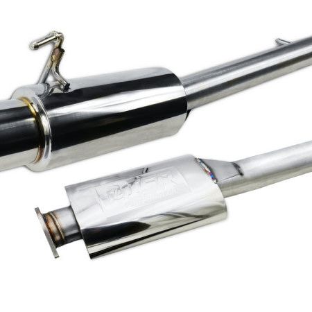 ISR Performance GT Single Exhaust With Burnt Tip- Nissan 350Z-tuningsupply.com