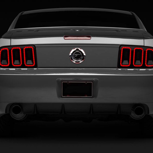 Raxiom 05-09 Ford Mustang Gen5 Tail Lights- Black Housing (Smoked Lens) - SMINKpower Performance Parts RAX49169 Raxiom