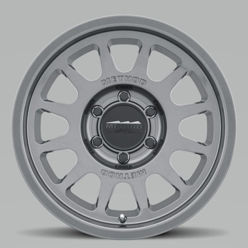 Method MR703 17x8.5 0mm Offset 6x135 87mm CB Gloss Titanium Wheel-tuningsupply.com