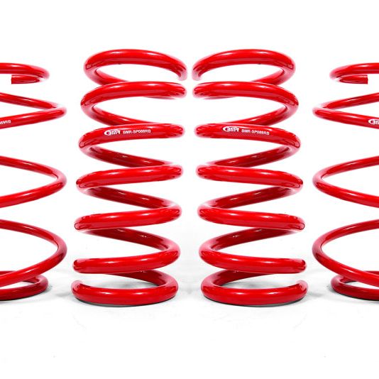 BMR 15-20 Ford Mustang S550 Lowering Spring Kit (Set Of 4) - Red-tuningsupply.com