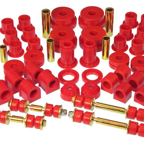 Prothane 84-89 Nissan 300ZX Total Kit - Red-Bushings - Full Vehicle Kits-Prothane-PRO14-2004-SMINKpower Performance Parts