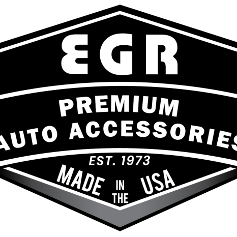 EGR 2019 Chevy 1500 Crew Cab In-Channel Window Visors - Dark Smoke-tuningsupply.com