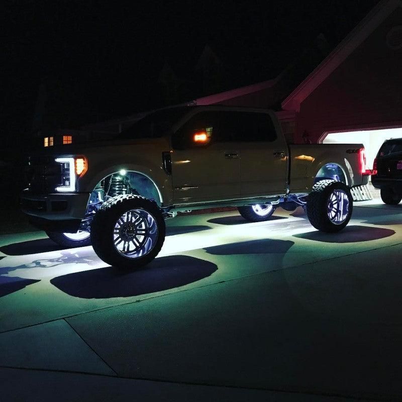 Oracle LED Illuminated Wheel Rings - Double LED - White - SMINKpower Performance Parts ORL4228-001 ORACLE Lighting