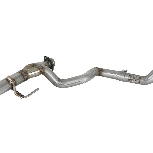 aFe POWER Twisted Steel Y-Pipe 2-1/4in 409 SS Exhaust System 2018 Jeep Wrangler (JL) V6-3.6L-tuningsupply.com