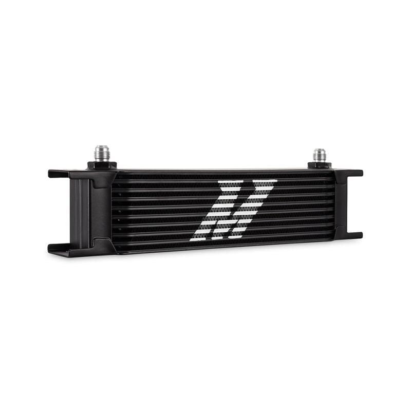 Mishimoto Universal - 6AN 10 Row Oil Cooler - Black-tuningsupply.com