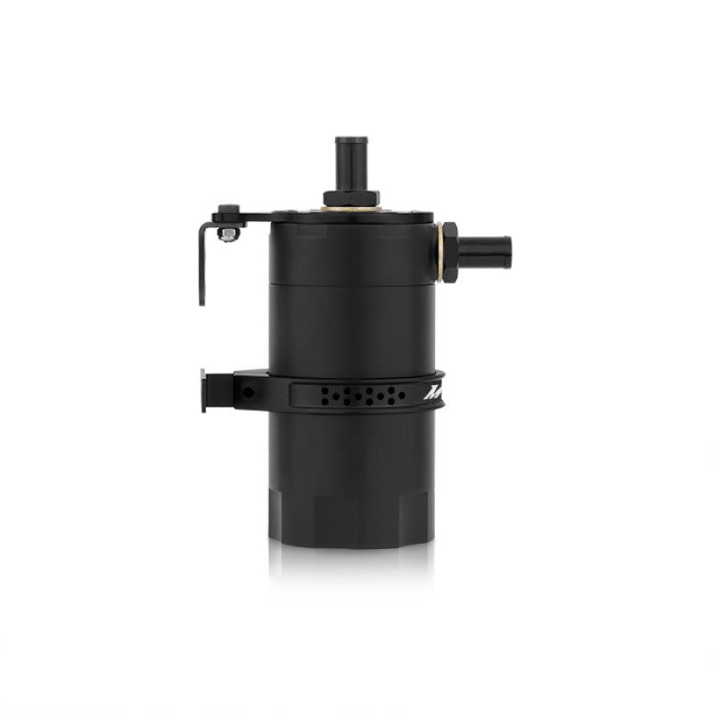 Mishimoto Universal Baffled Oil Catch Can - Black-Oil Catch Cans-Mishimoto-MISMMBCC-UNI-BK-SMINKpower Performance Parts