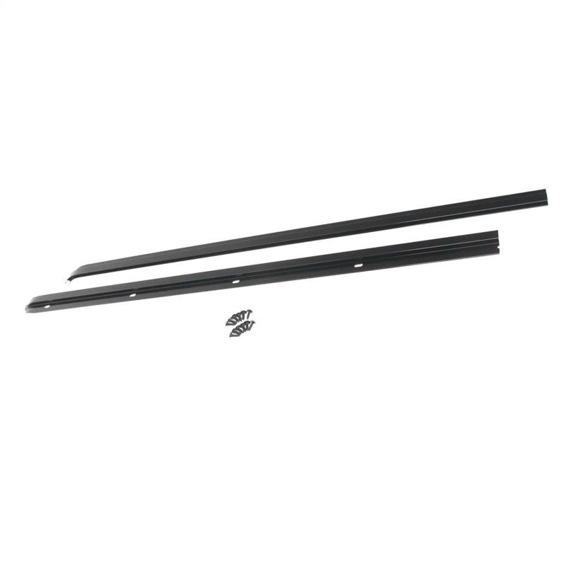 Rampage 1976-1983 Jeep CJ5 Windshield Channel - Black-Soft Tops-Rampage-RAM901001-SMINKpower Performance Parts