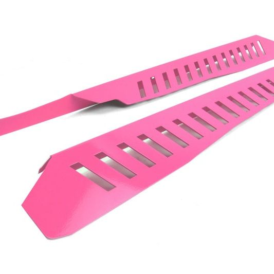 Perrin 08-14 Subaru WRX/STI Fender Shroud Set - Hyper Pink - SMINKpower Performance Parts PERPSP-ENG-549HP Perrin Performance