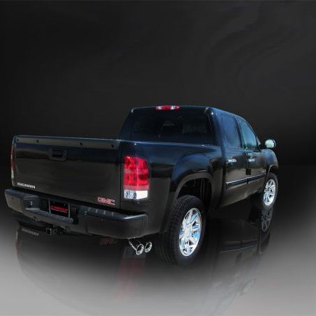 Corsa 1999-06 Chevrolet Silverado Reg. Cab/Short Bed 1500 4.8L V8 Polished Touring Cat-Back Exhaust-tuningsupply.com