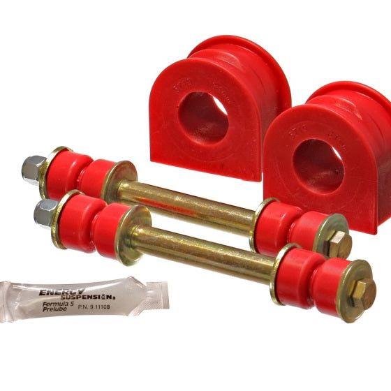 Energy Suspension 99-04 Ford F150 Lightning 2WD 31mm Red Front Sway Bar Bushing Set (Inc E/Links)-tuningsupply.com